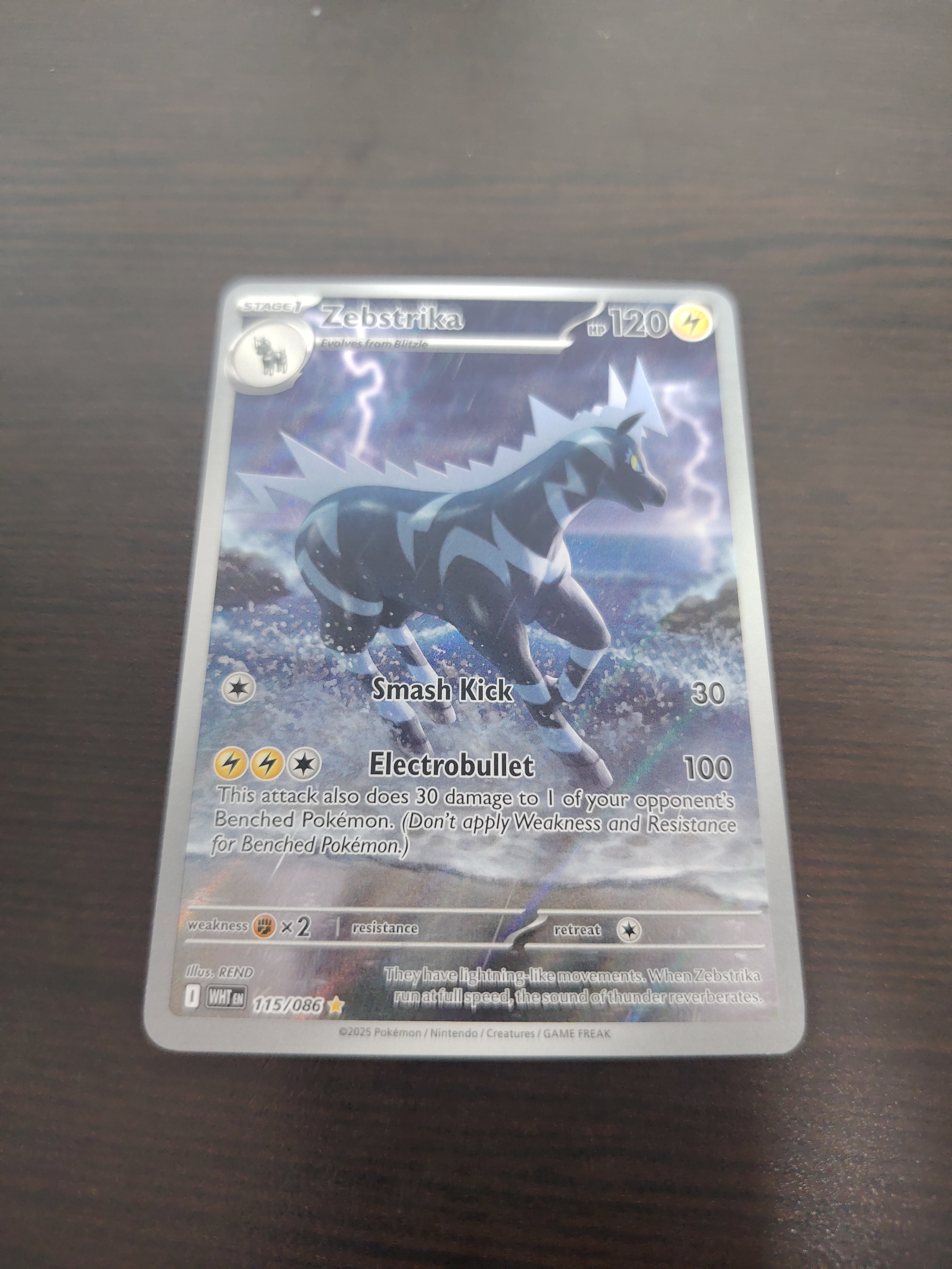 Zebstrika - 115/086 - TCGmatch Chile
