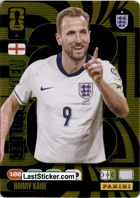 Panini Adrenalyn FIFA World Cup 2026 - Golden Baller Harry Kane #4