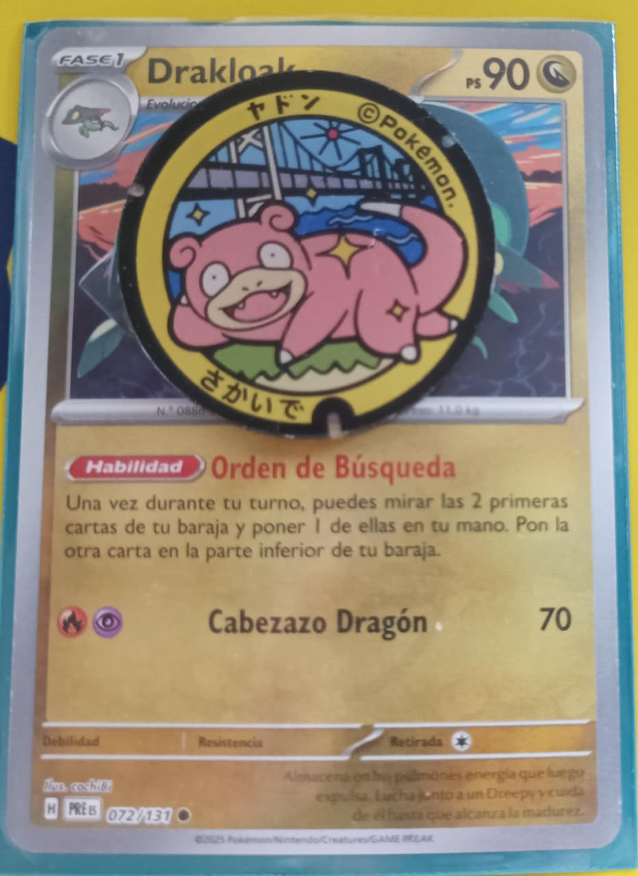 Slowpoke - Marcador de habilidad acrílico