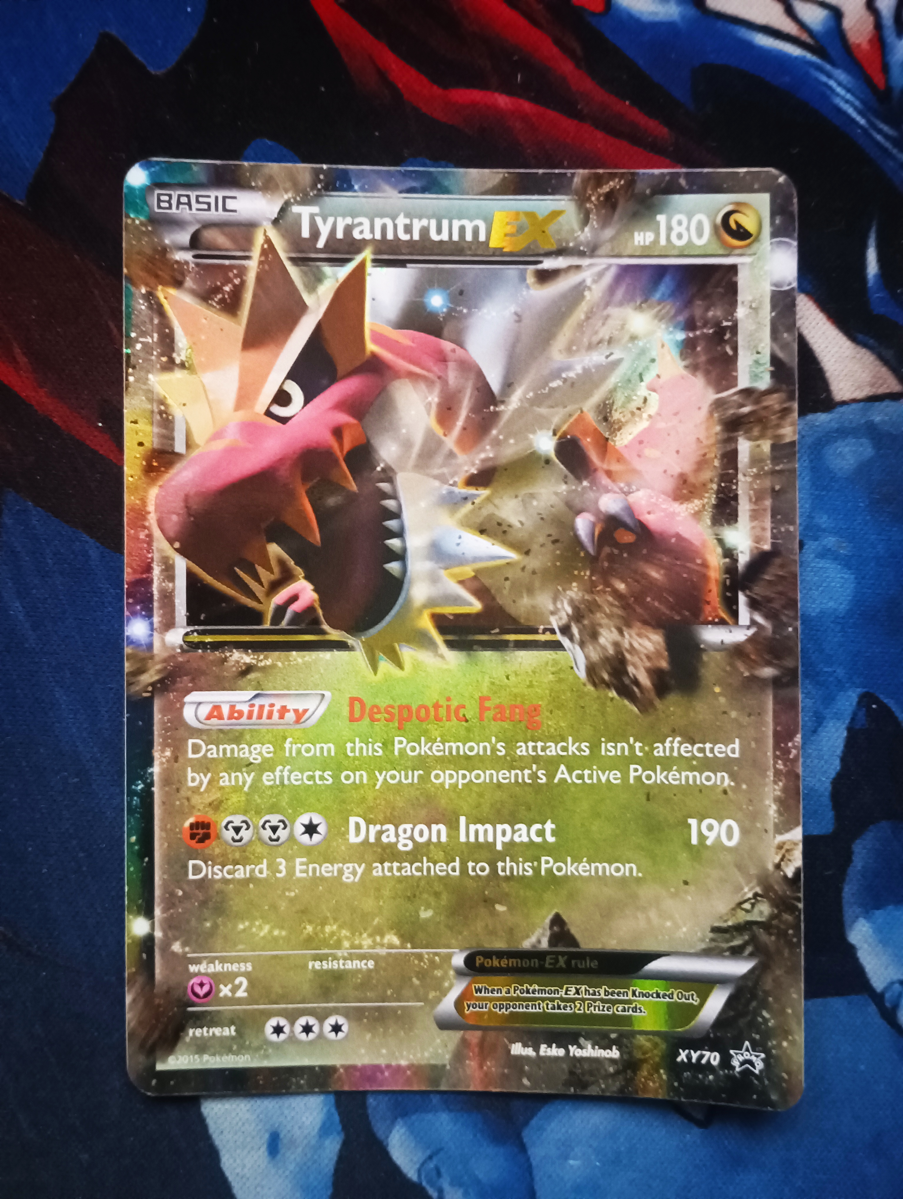 Tyrantrum EX - XY70 - TCGmatch Chile