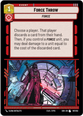 Force Throw SOR 167