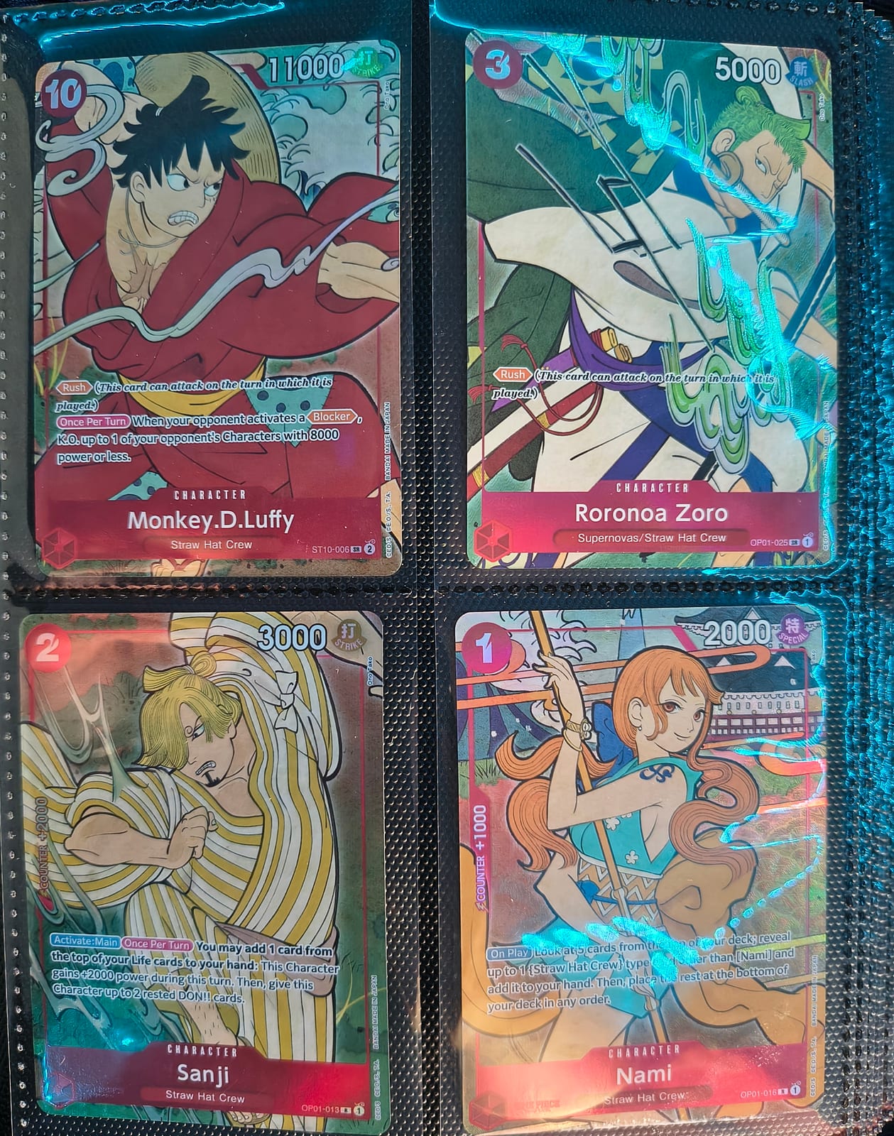 Set de cartas del 1st Anniversary