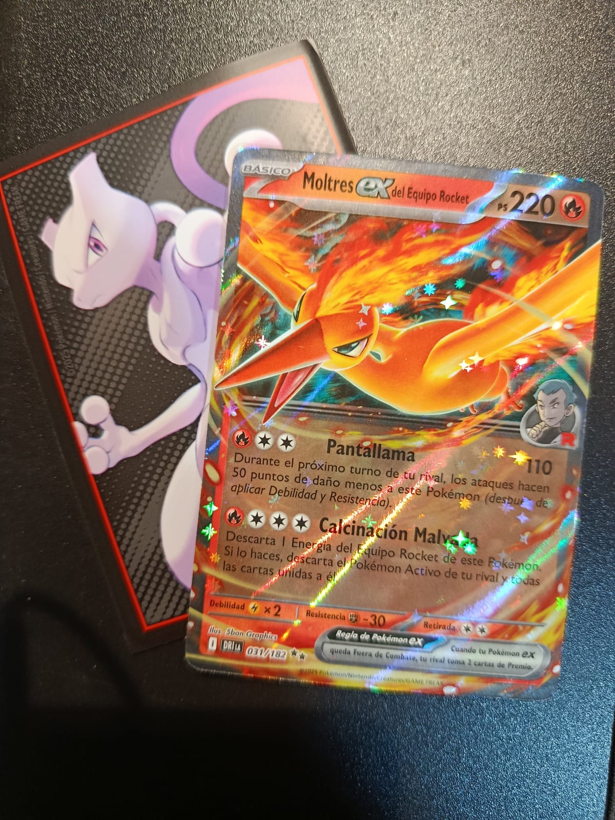 Moltres Ex del equipo rocket
