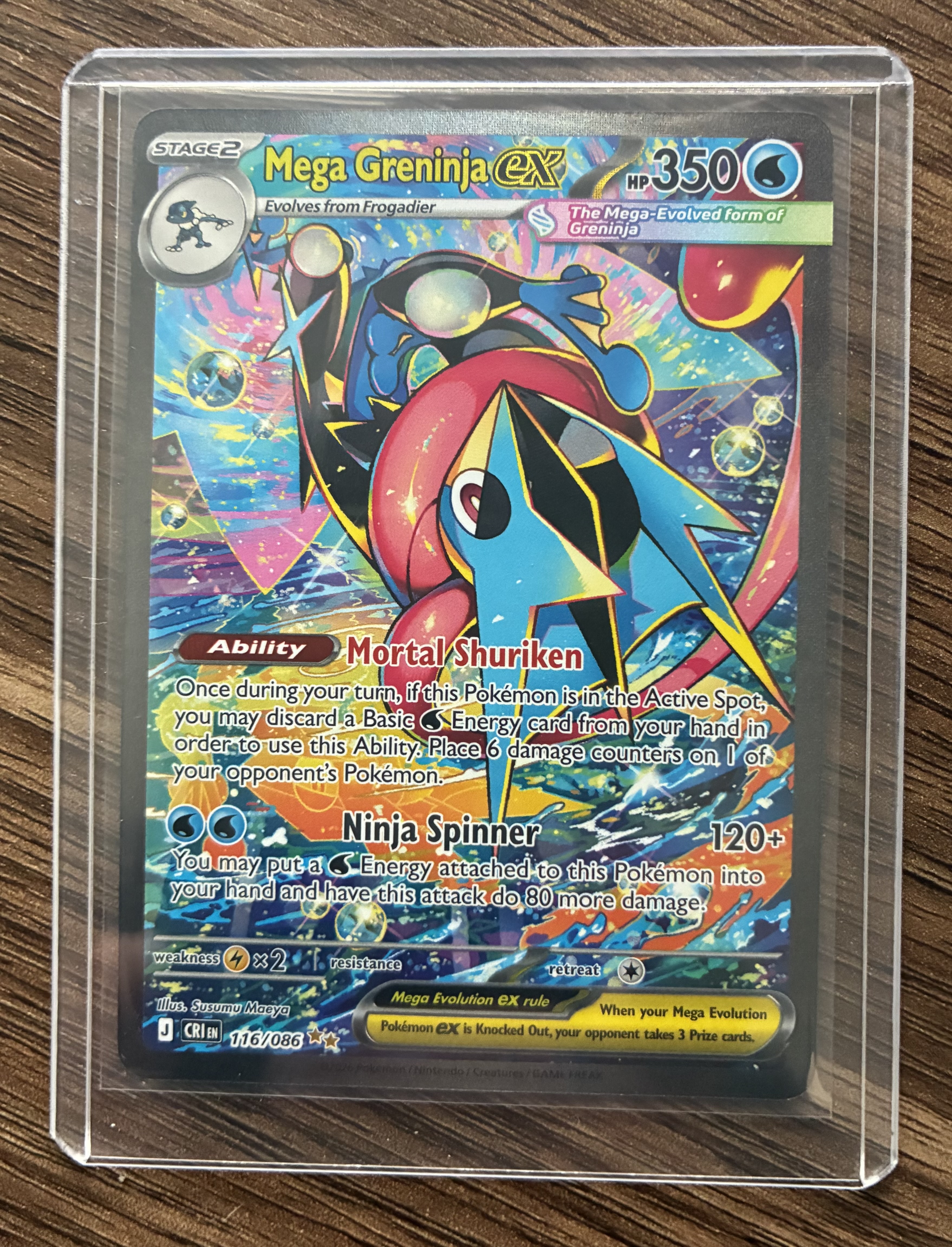 Mega Greninja ex - 116/086 - TCGmatch Chile