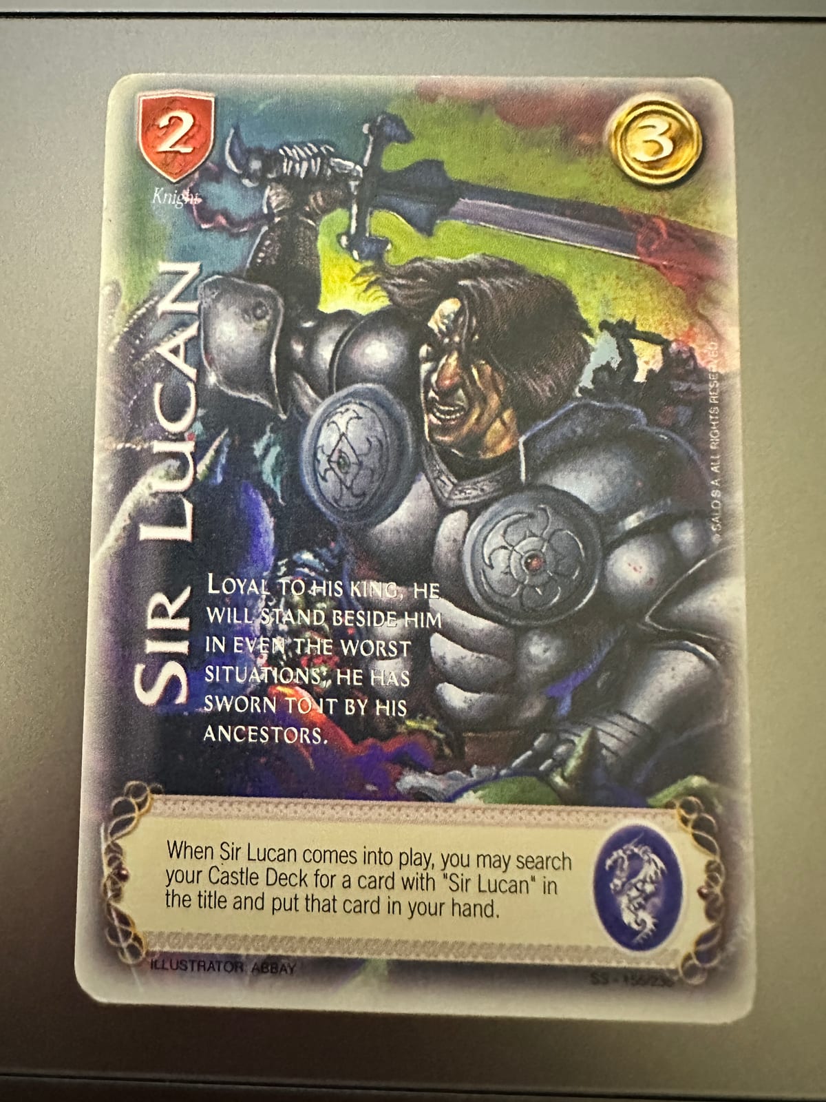Sir Lucan - Sacred Sword
