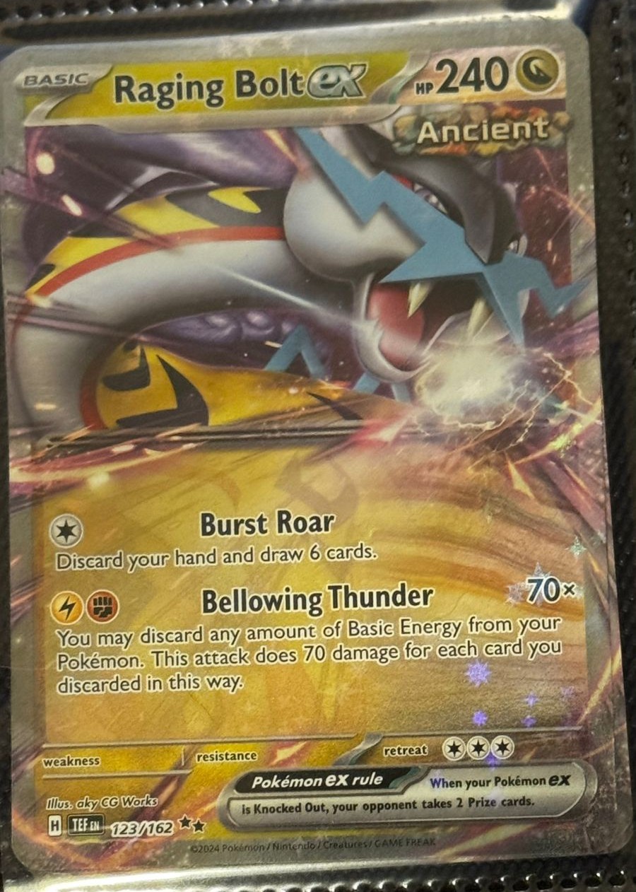 Max Rarity Raging Bolt Raging Bolt ex - TCGmatch Chile