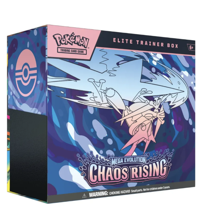Mega Evolution Chaos Rising - Elite Trainer Box - Inglés