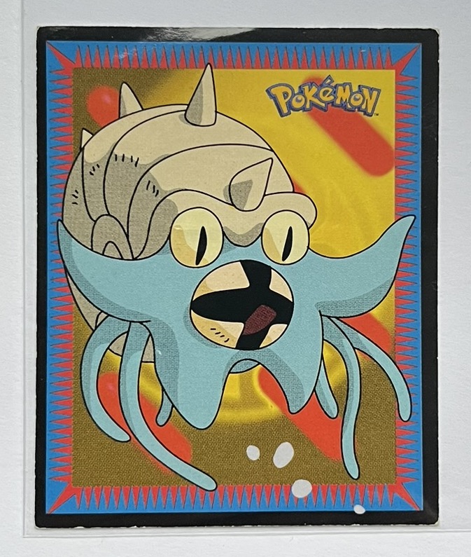 Lámina Pokémon Omanyte #182 Salo 