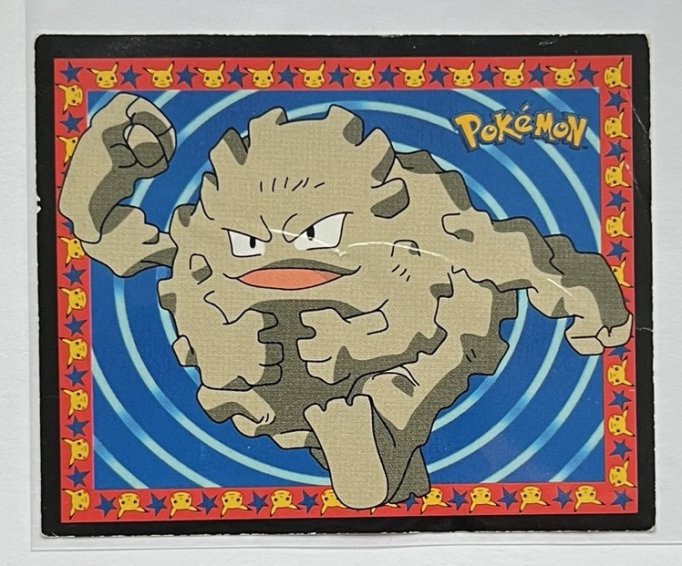 Lámina Pokémon Graveler #82 Salo 