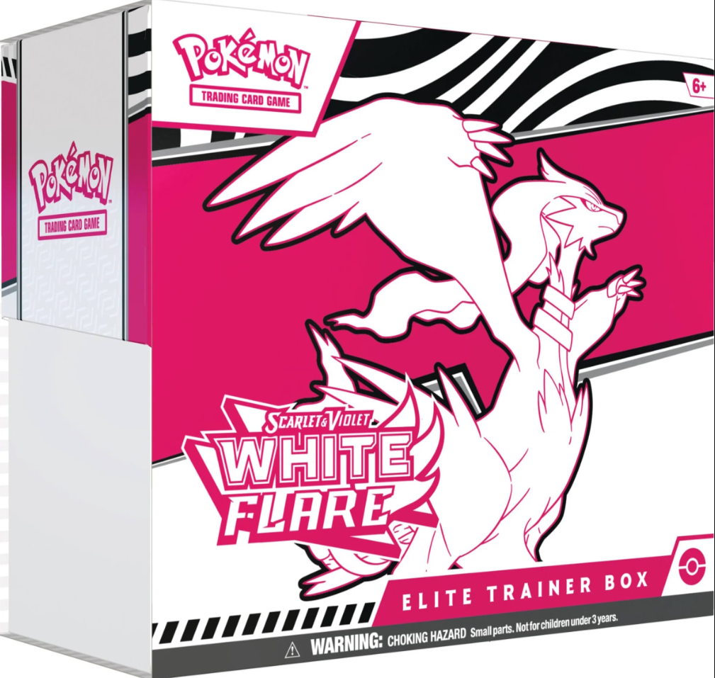 Elite Trainer Box Pokemon TCG: Scarlet & Violet - White Flare