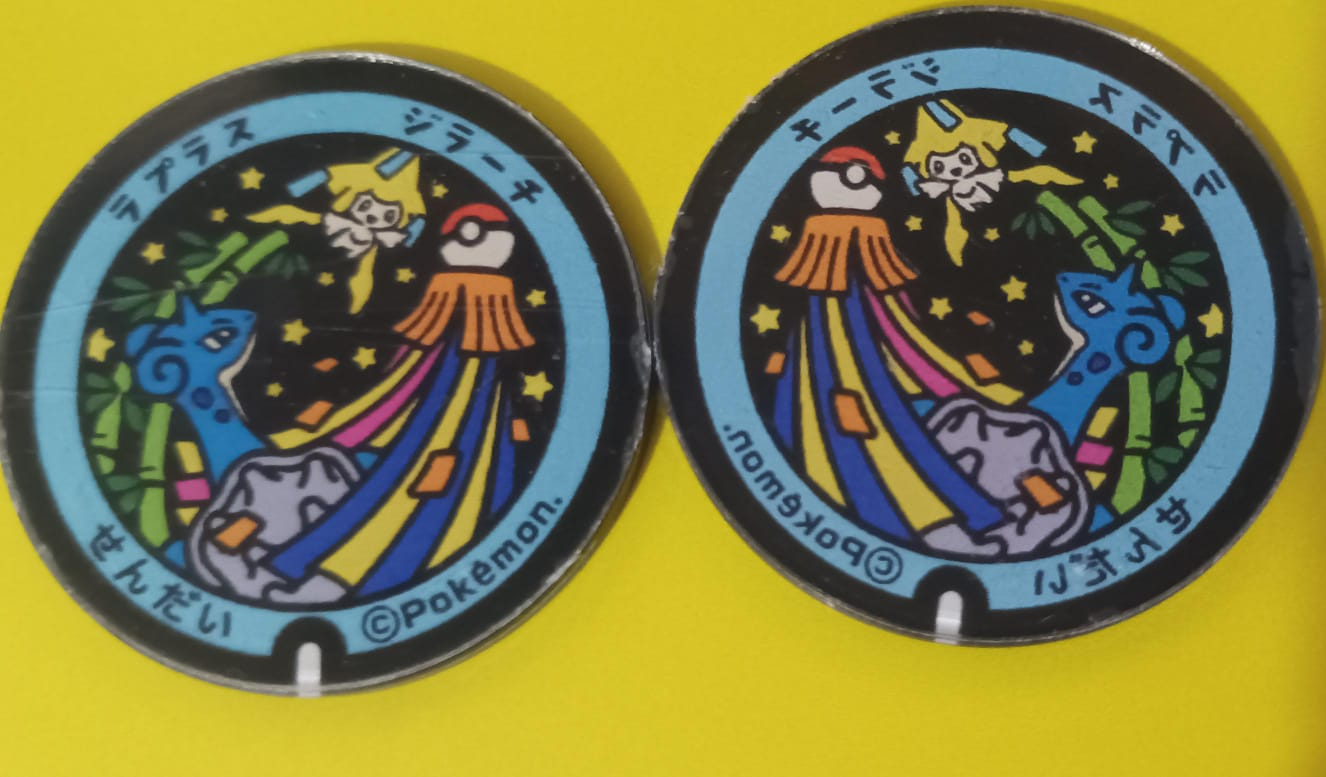 Lapras y Jirachi - Marcador de habilidad acrílico