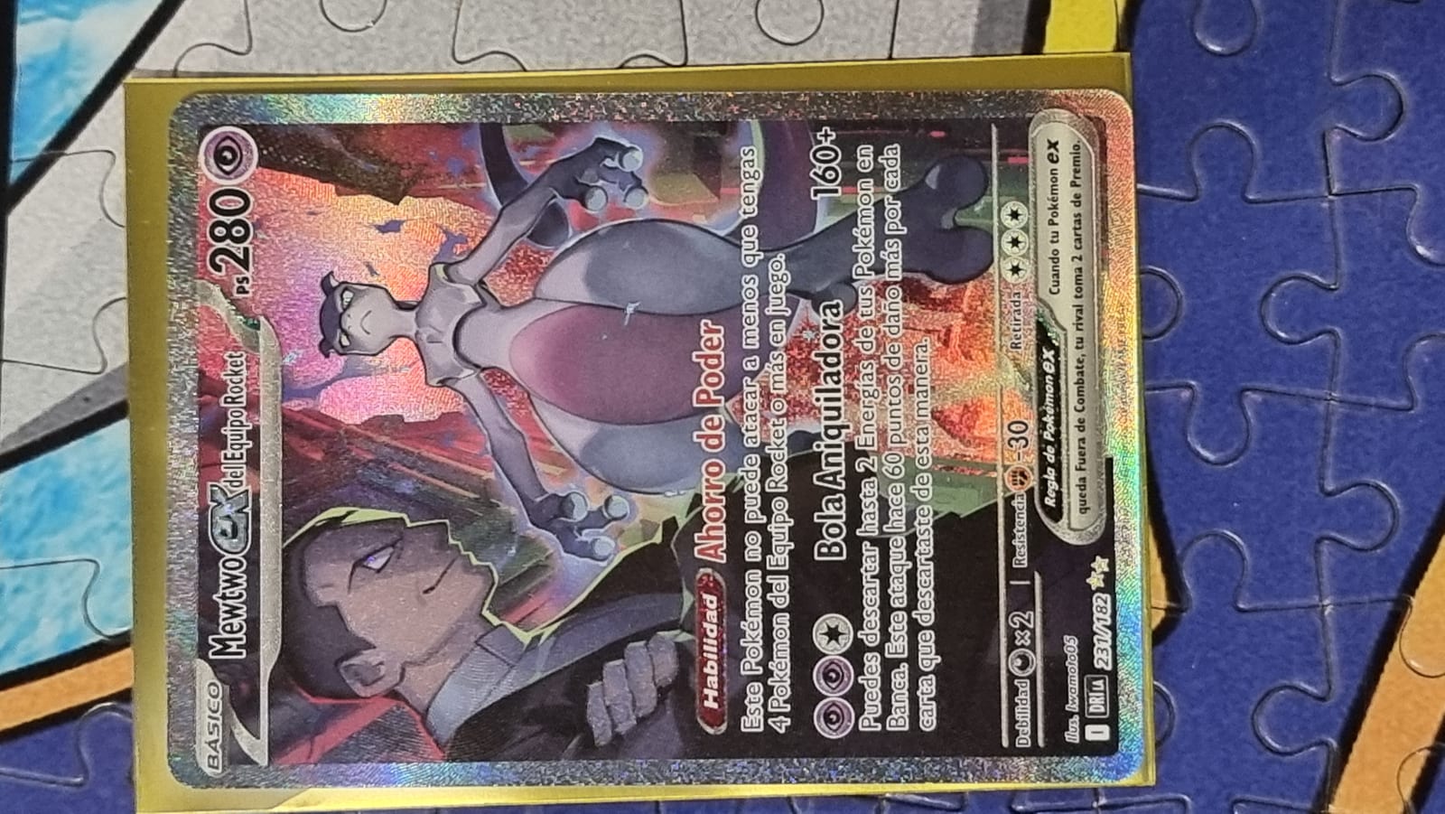 Mewtwo ex del Equipo Rocket