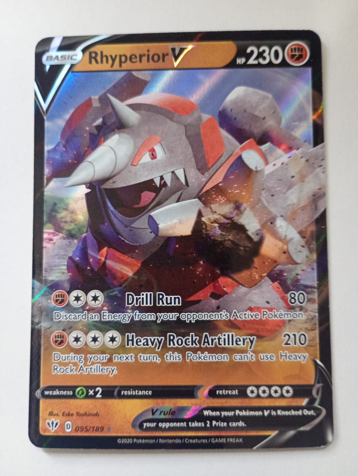 Rhyperior V - TCGmatch Chile