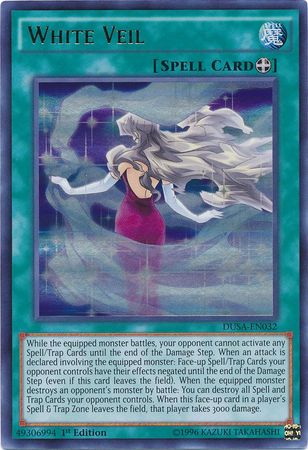 White Veil - DUSA-EN032 - Ultra Rare 1st Edition