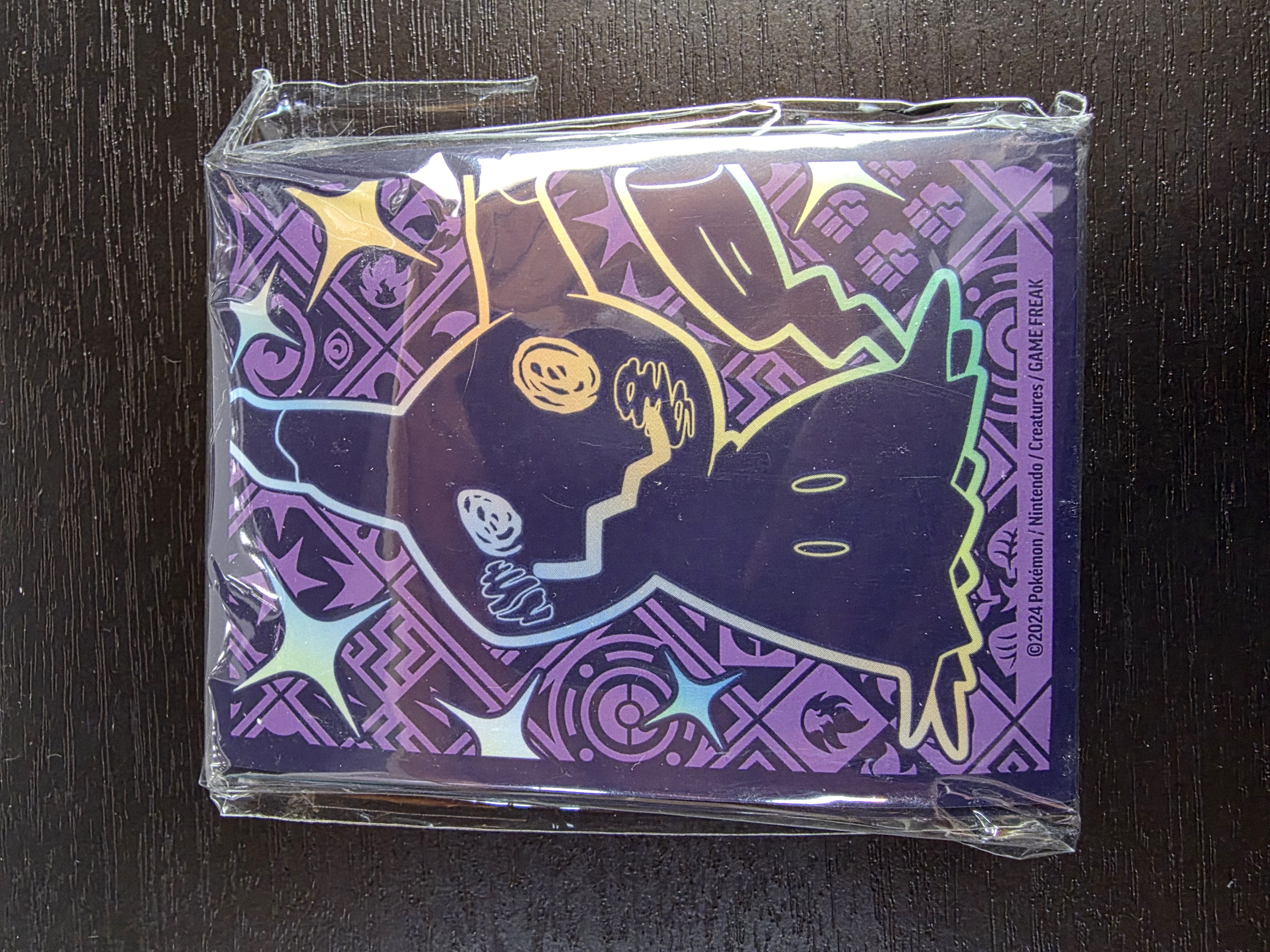 Mimikyu 65 Protectores Paldean Fates Elite Trainer Box Pokemon