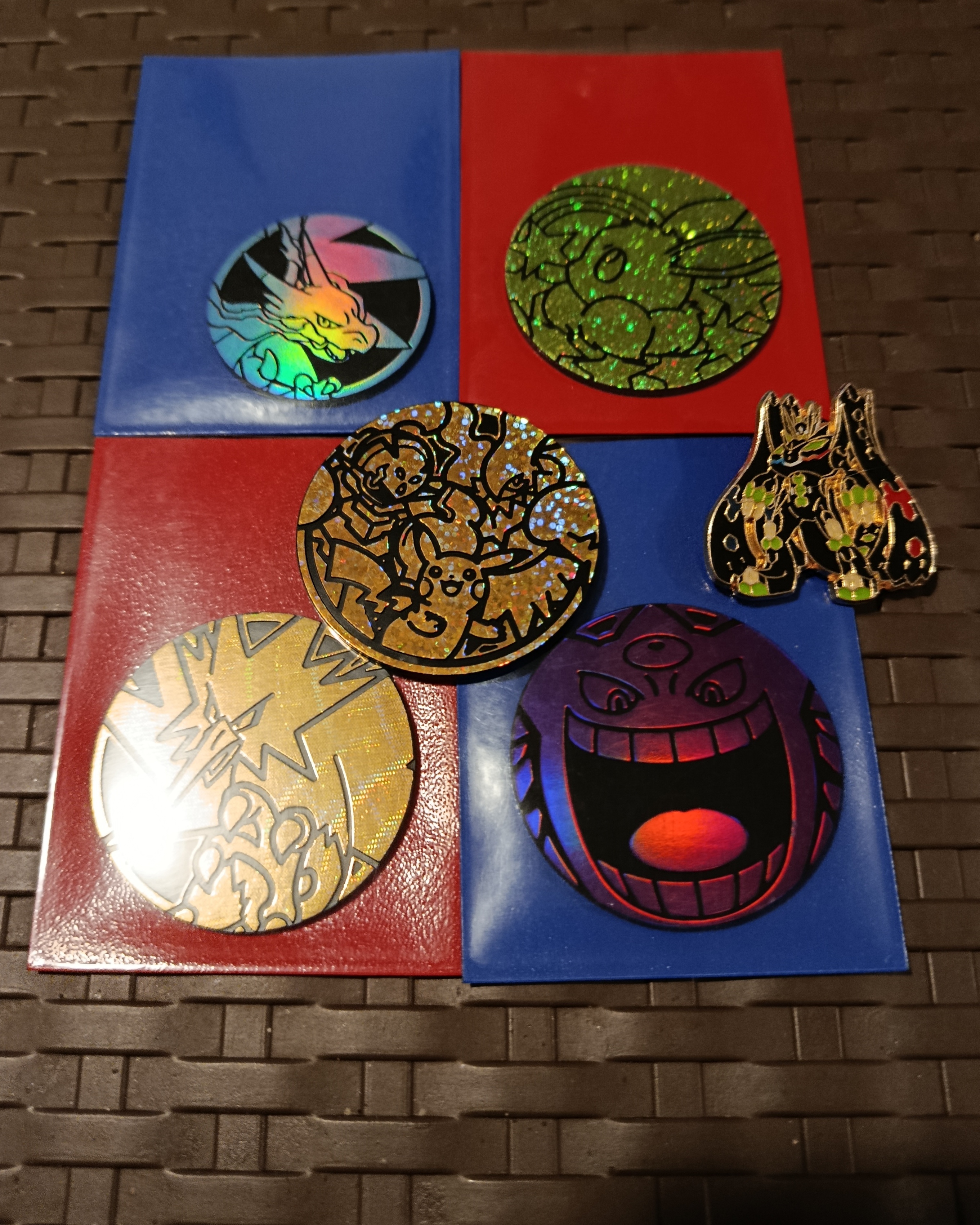 Set de monedas + Pin