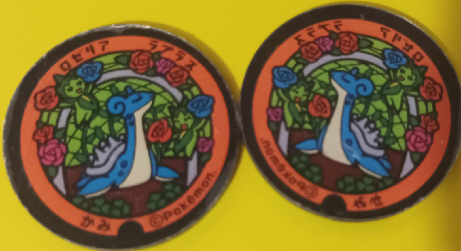 Lapras y Roselias - Marcador de habilidad acrílico