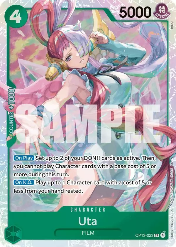 uta様　オーダー品 Uta – Super Rare – OP13-023 - TCGmatch Chile