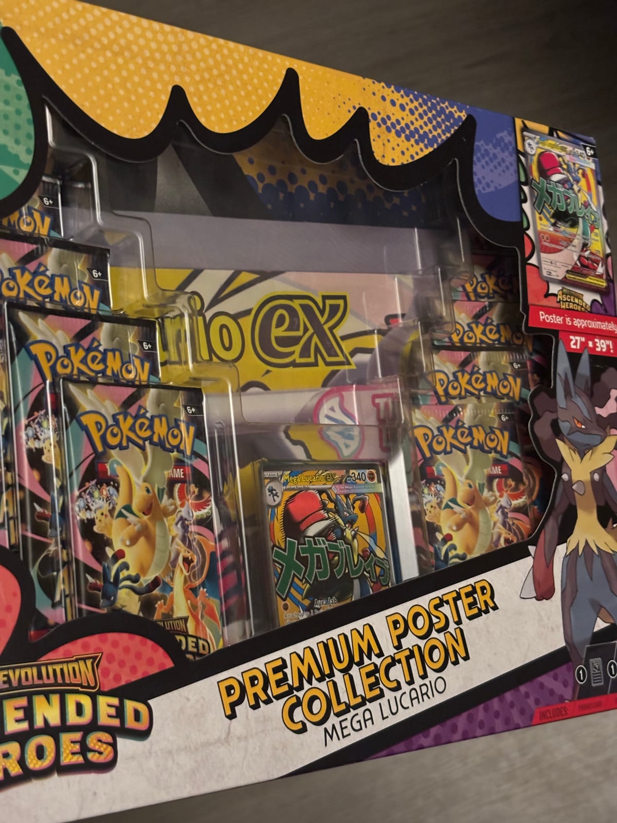 Premium Poster Collection: Mega Lucario - ME: Ascended Heroes