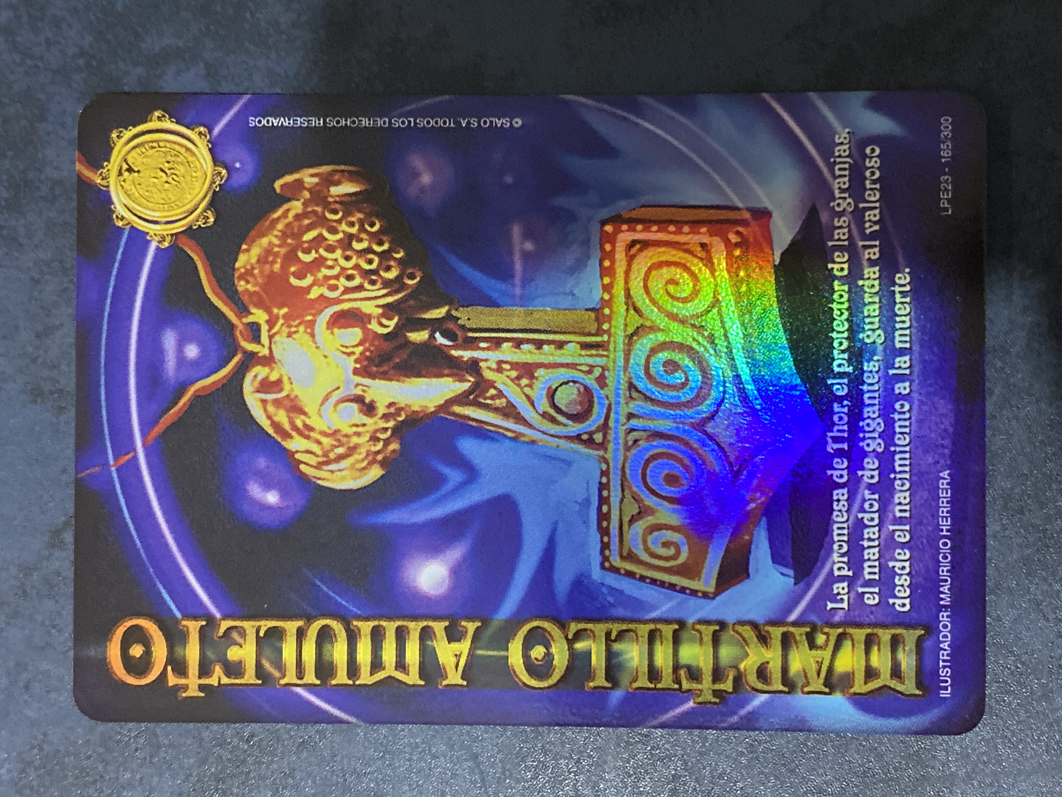 Martillo Amuleto  - LPE23 - 165/300 - Leyendas Primera Era versión 2023