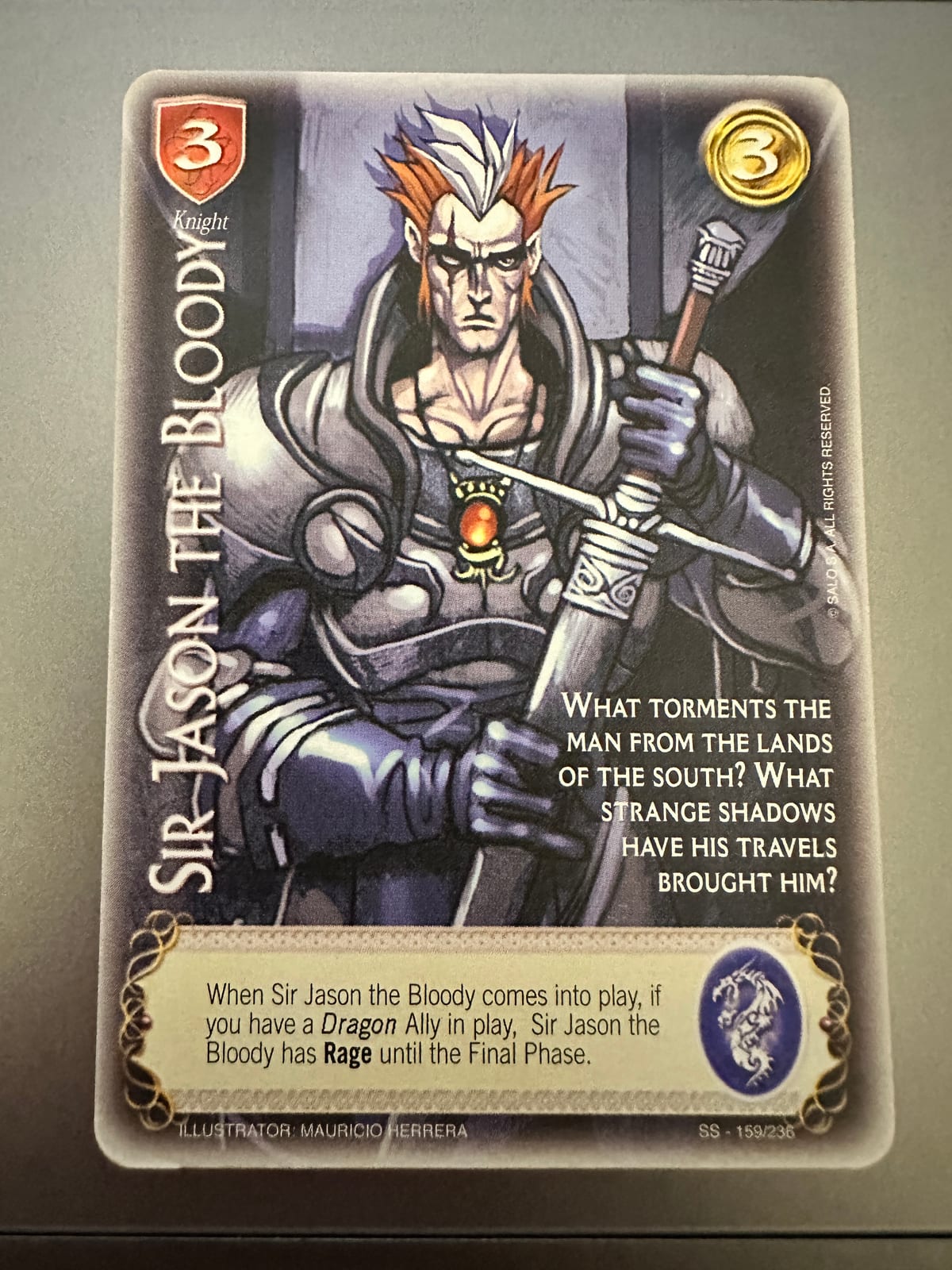 Sir Jason The Bloody - Mitos y Leyendas