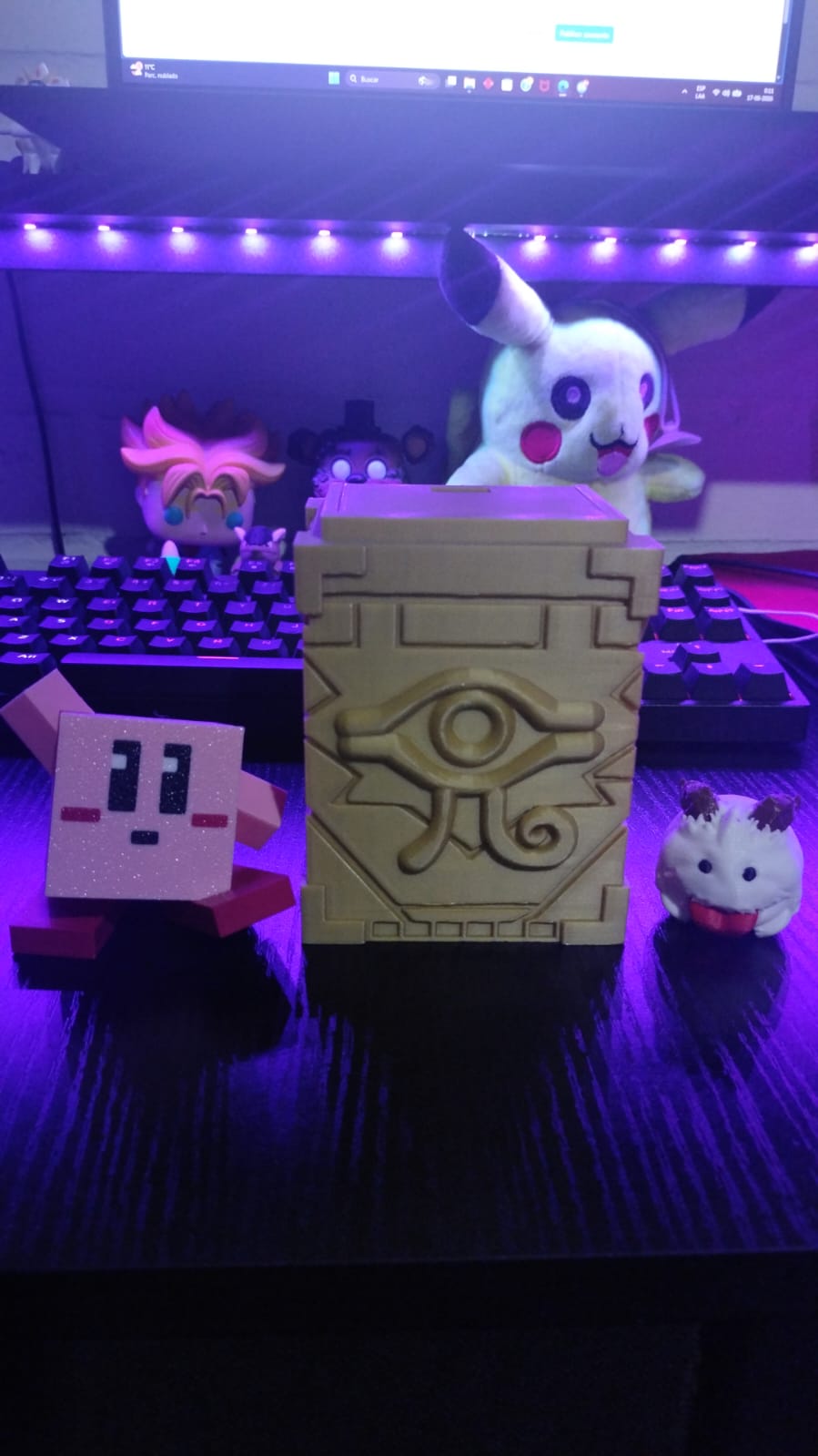 Porta Mazos Yu-Gi-Oh Diseño milenario 