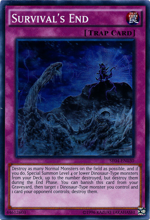 SR04-EN030 - Survival's End - Super Rare Unlimited