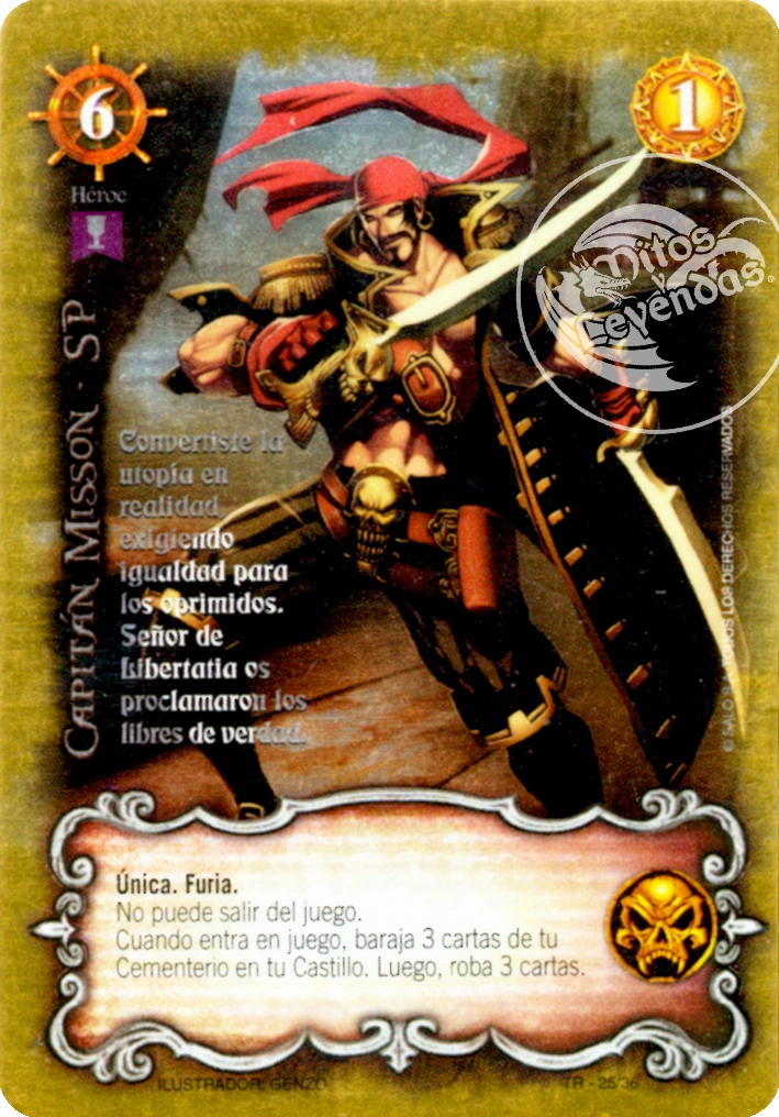 Capitán Misson Sp TR - 25/36