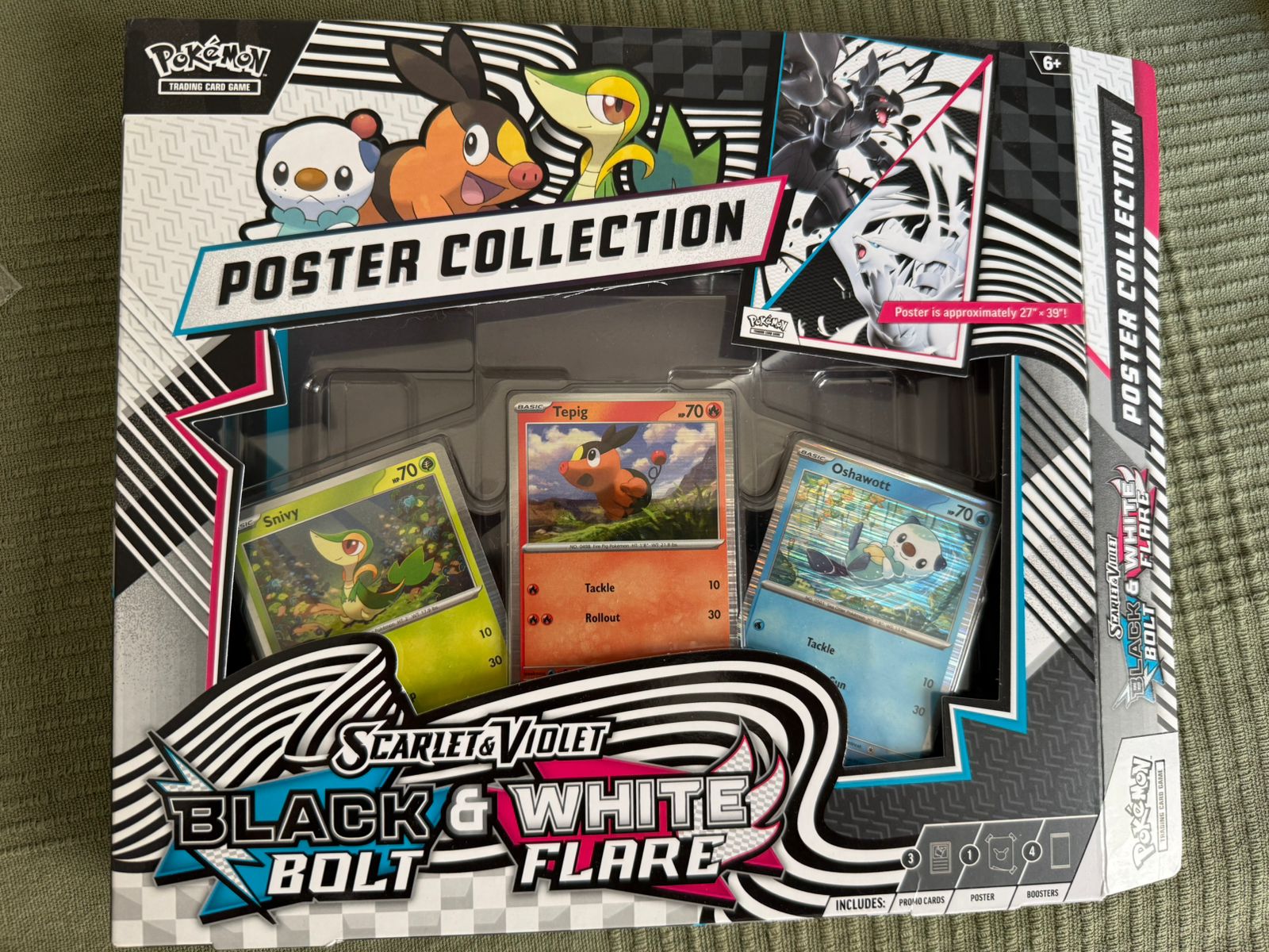 Poster Collection SV Black Bolt White Flare (sin sobres)