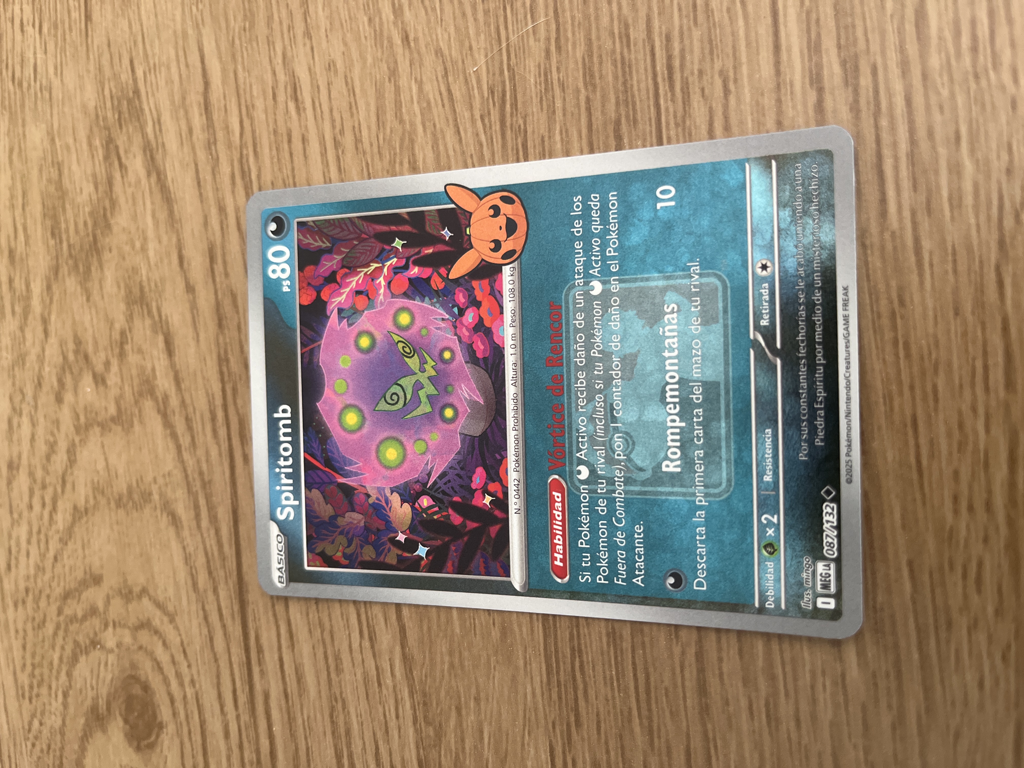 Spiritomb Trick or Trade 2025 holo (087/132)