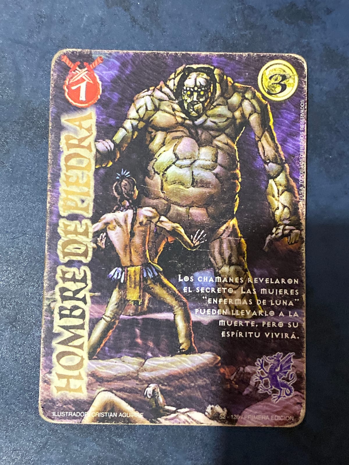 52/126 Hombre de Piedra - Mitos Y Leyendas - El Reto - TCGmatch Chile