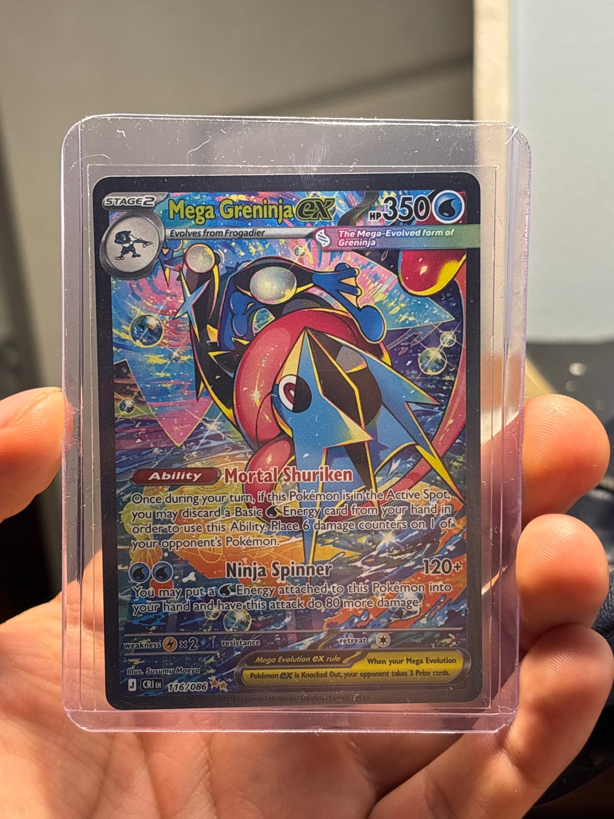 ポケモンカード Mega Greninja EX Mega Greninja ex - 116/086 - TCGmatch Chile