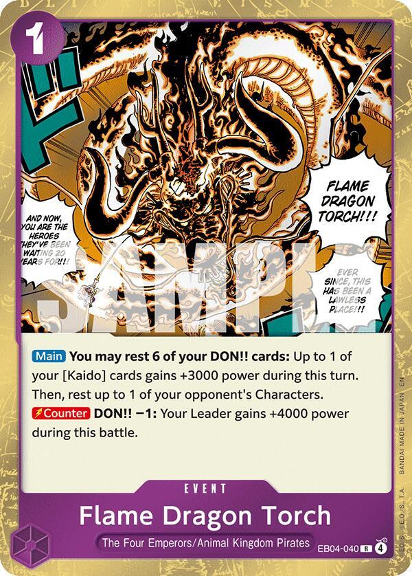Flame Dragon Torch EB04