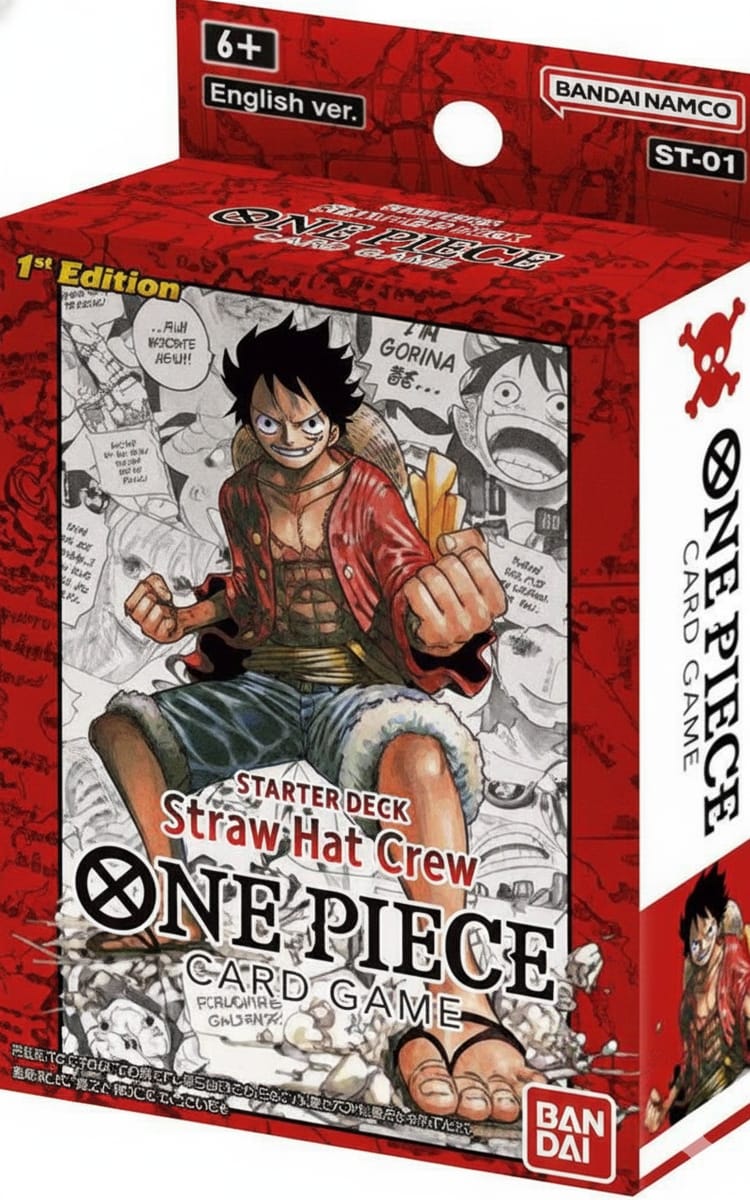 1st Edition Super Pre Release St01 Starter Deck One Piece TCG