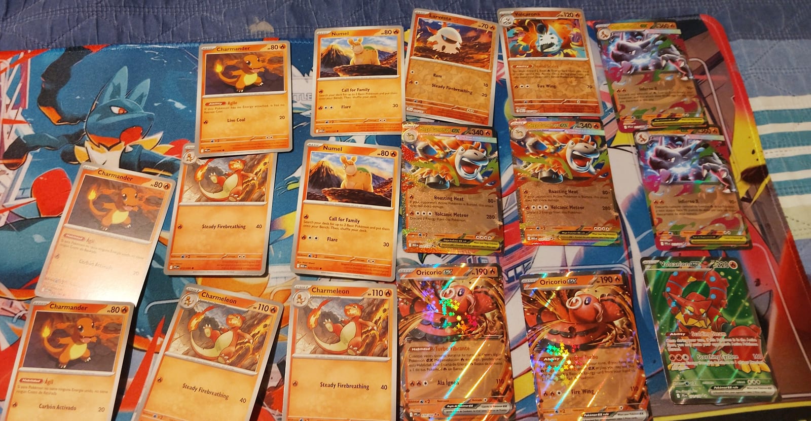 Deck mega Charizard x