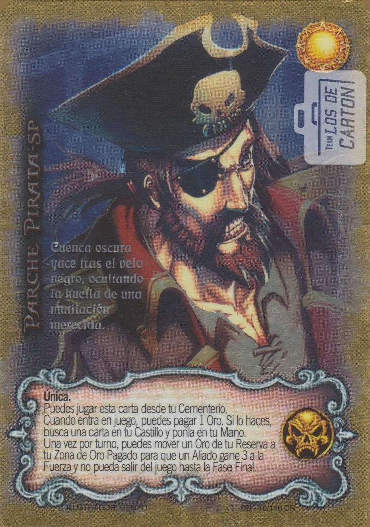 Parche Pirata Sp CR - 10/140 SP