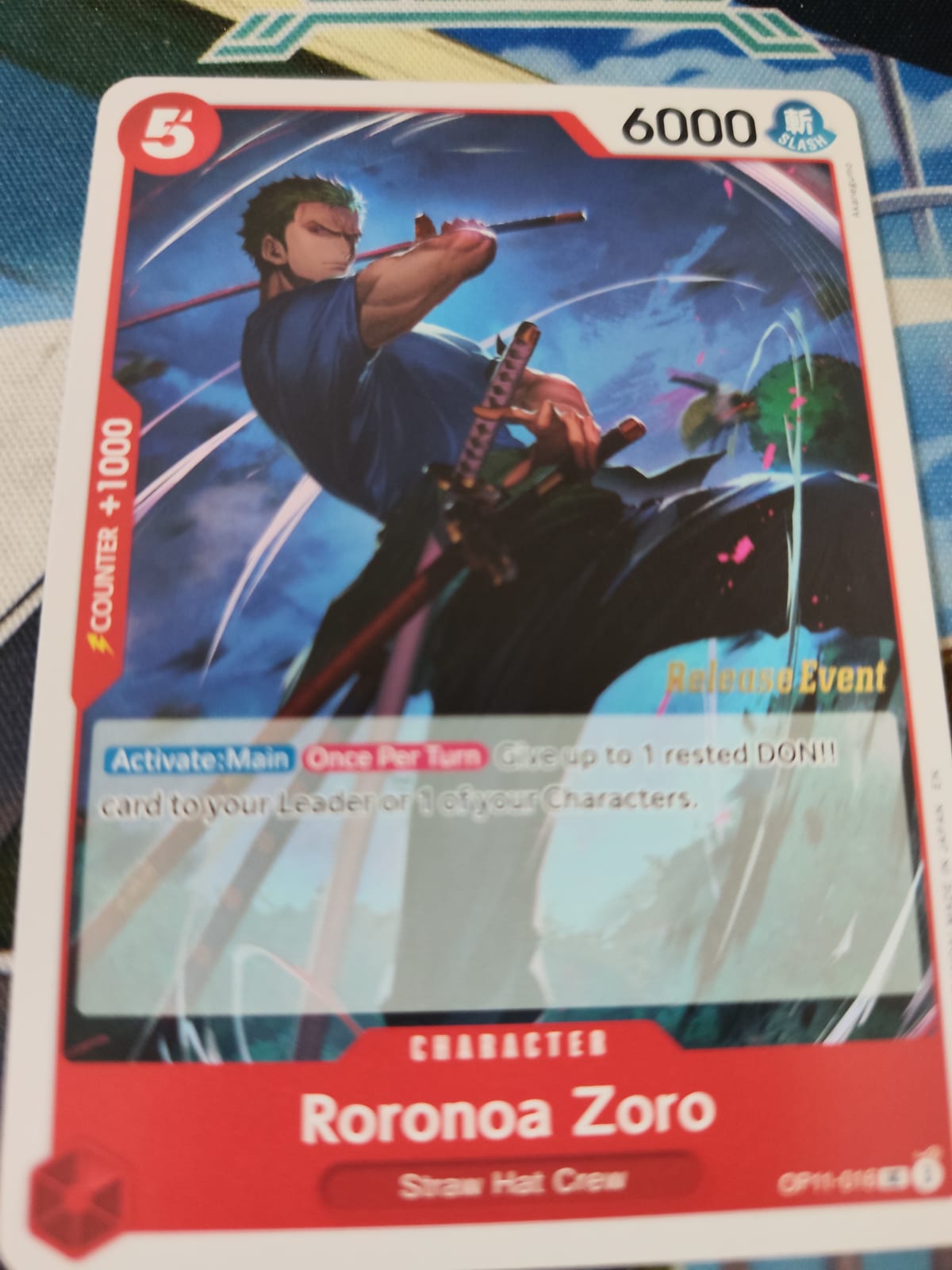 Roronoa Zoro - Release Event Cards