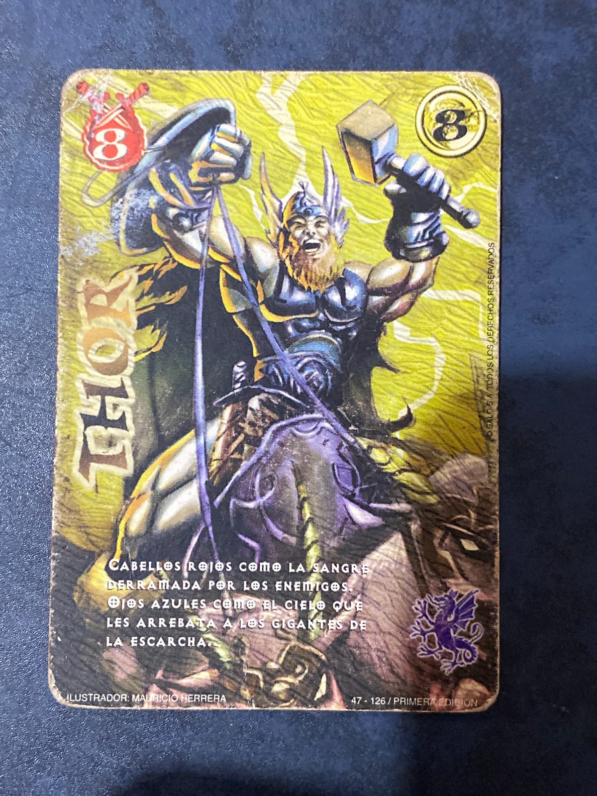 47/126 Thor - Mitos Y Leyendas - El Reto- Primera Edición - TCGmatch Chile