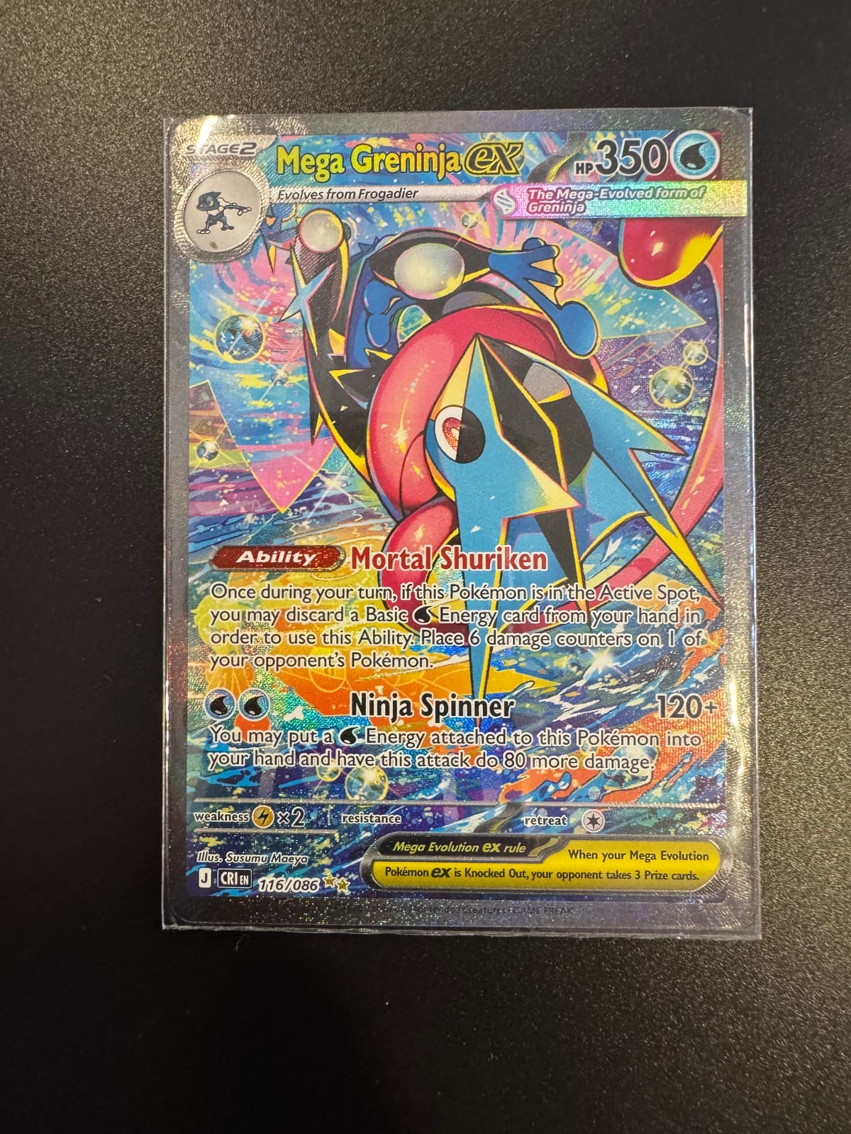 Mega Greninja ex - 116/086 - TCGmatch Chile