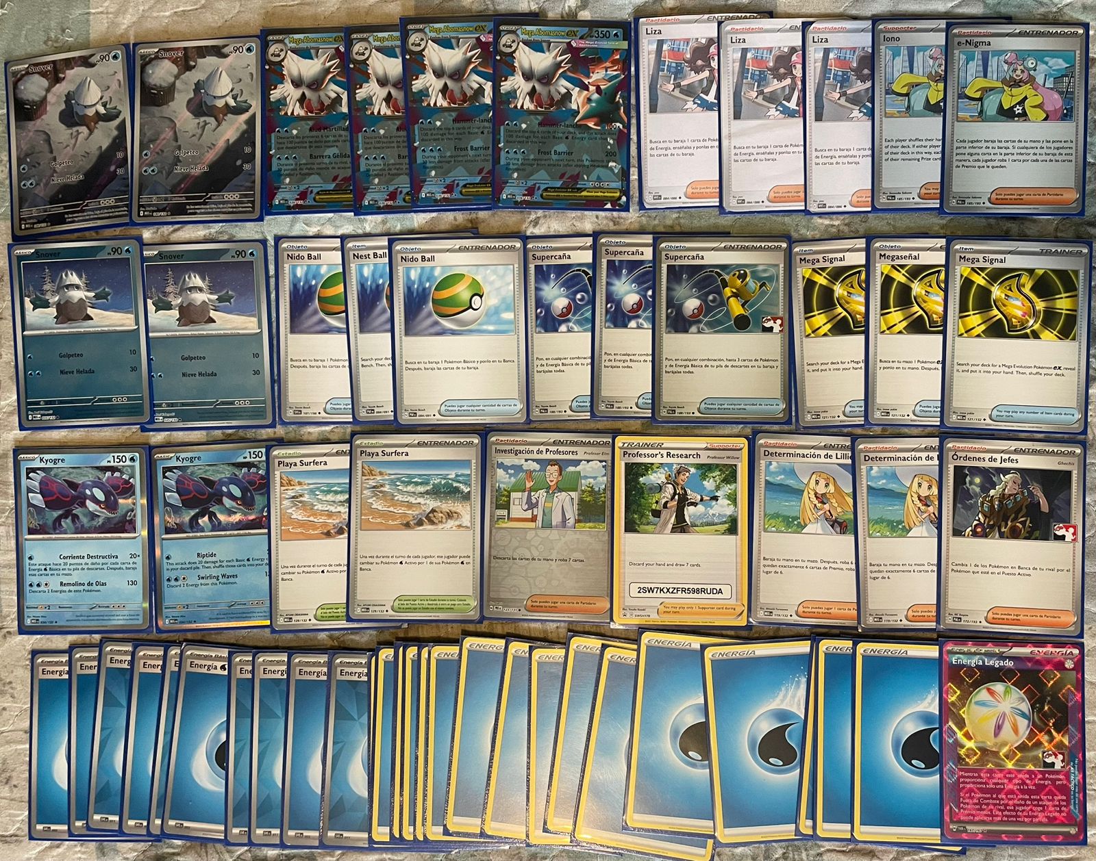Deck Mega Abomasnow