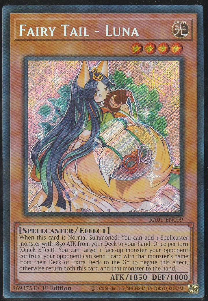Fairy Tail - Luna (SeR) (RA01-EN009)