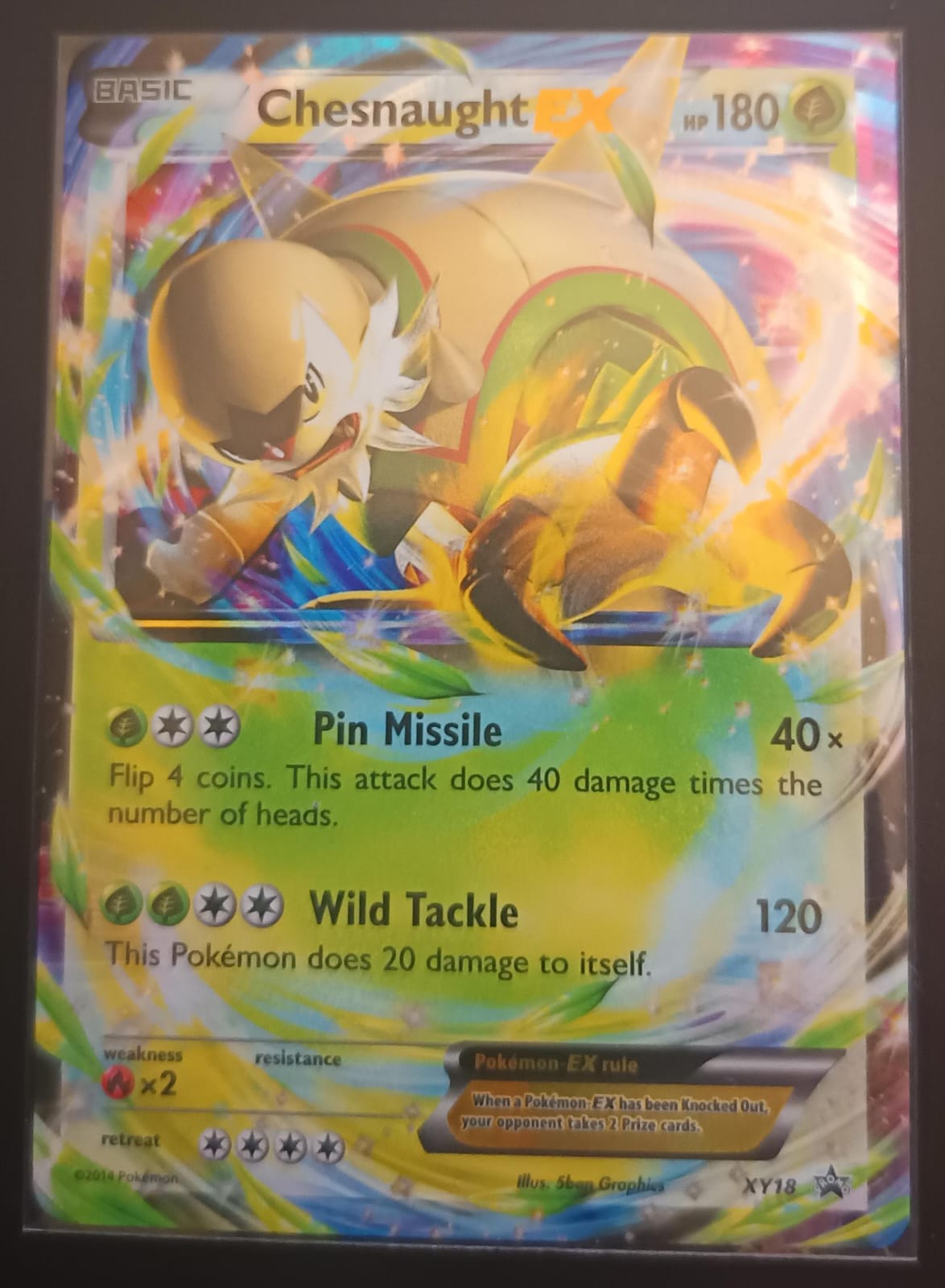 Chesnaught EX - XY18 - TCGmatch Chile