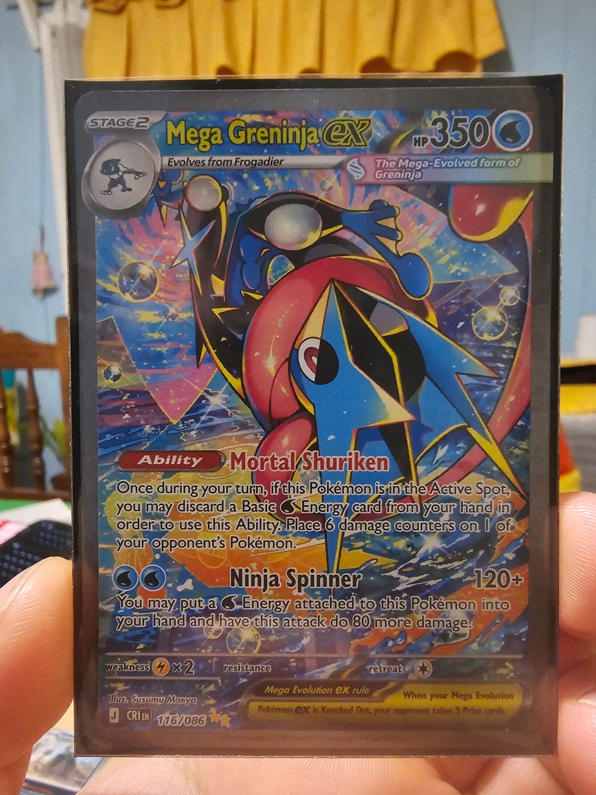 Mega Greninja ex - 116/086 - TCGmatch Chile
