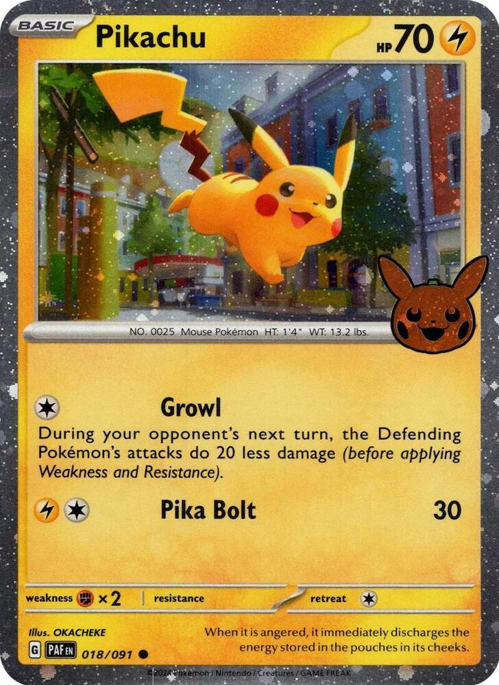 Pikachu - Trick or Trade BOOster Bundle 2024 (TTBB24)