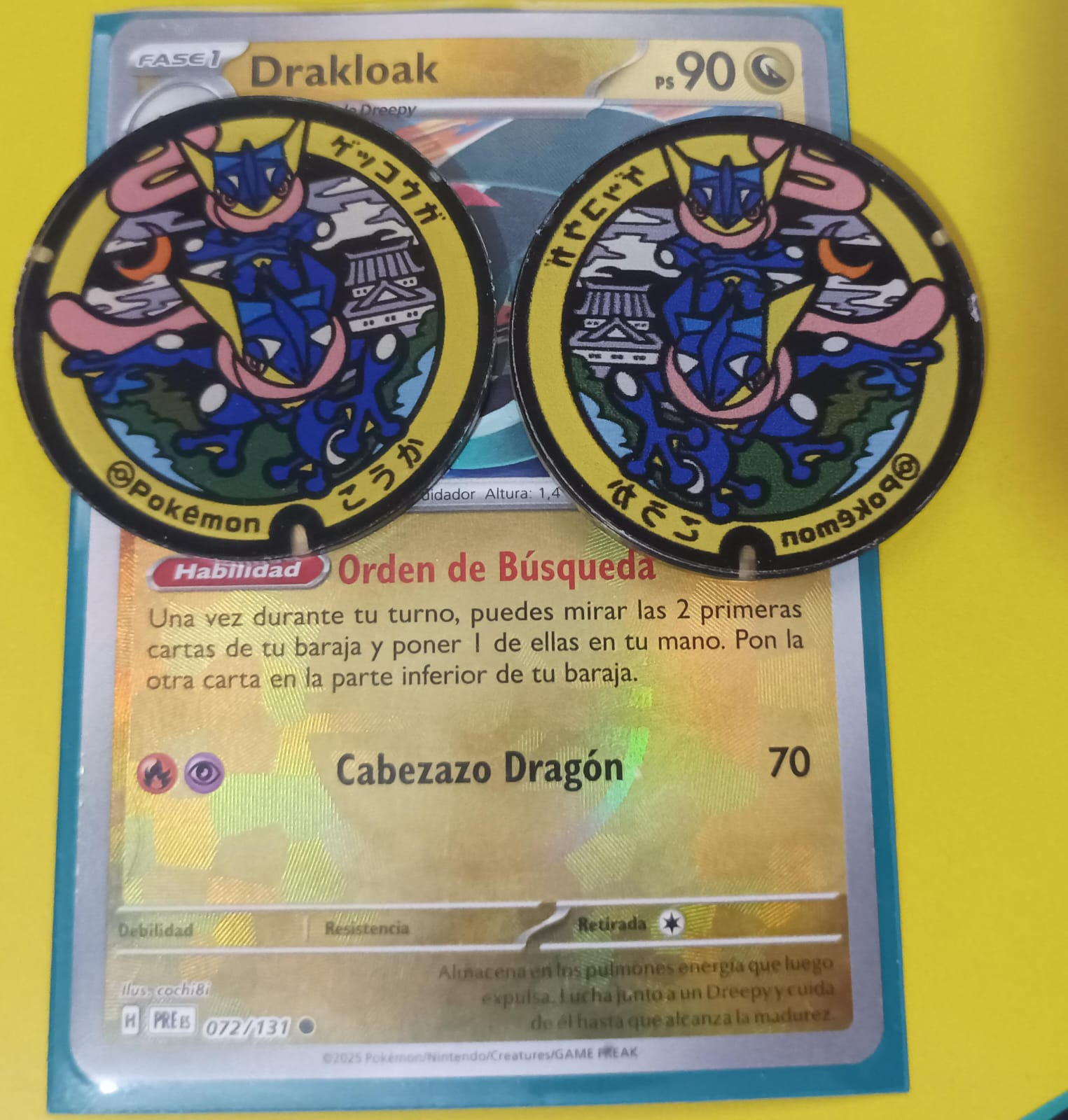 Greninjas - Marcador de habilidad acrílico