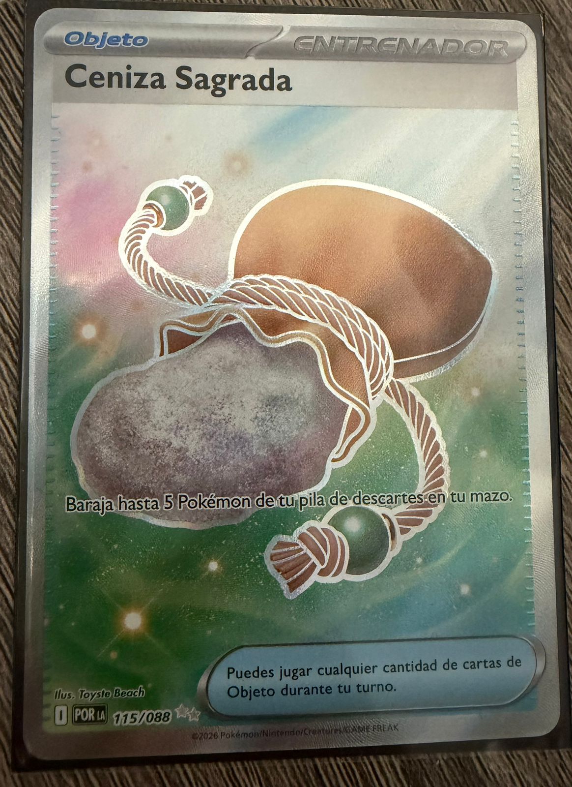 Sacred Ash Full Art - Perfect Order - 115/088