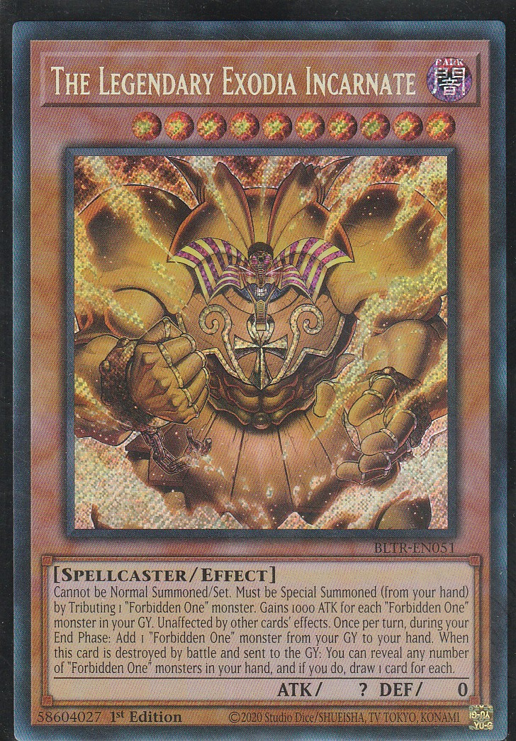 The Legendary Exodia Incarnate (SeR) (BLTR-EN051)