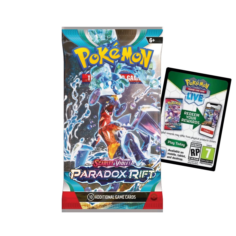 Codigos Paradox Rift TCG Live 100 sobres online