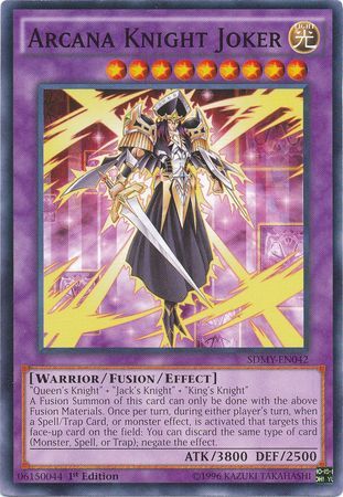 Arcana Knight Joker - SDMY-EN042 - Common 1st Edition