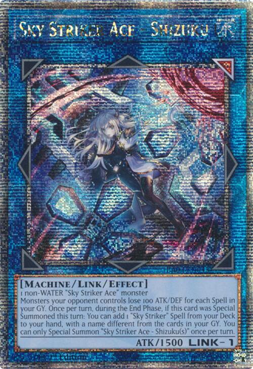 Sky Striker Ace -Shizuku (Art Alternative) (Quarter Century Secret